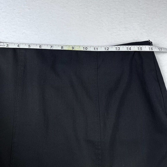 VTG Moschino Cheap and Chic Black Skirt Godet Pencil Women Sz 10 Y2K Above Knee - Picture 8 of 8
